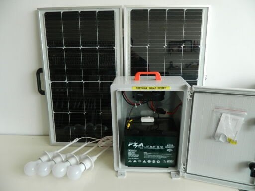 Hazır Solar Sistemler Taşınabilir Aydınlatma  Paketi