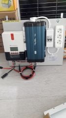 Gümüş Solar Mini Buzdolabı  Paketi 210 Watt Güneş Paneli 105 Ah Jel Akü 1000 Watt Tam Sinüs Inverter