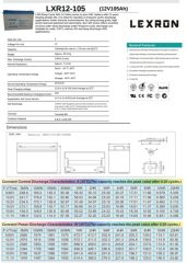 LEXRON 12 V 105 Ah Jel Akü