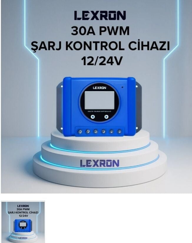 LEXRON 12/24 V 30 Ah PVM