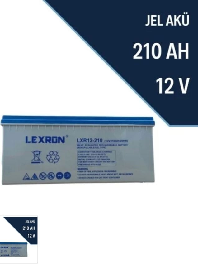 210 Ah Solar Jel Akü