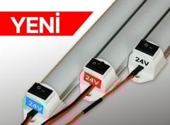 24 Volt Led Bar (Anahtarlı) 1 mt. (10 Adet)